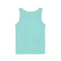 Chalky mint tank top in breathable fabric, perfect for surf enthusiasts.